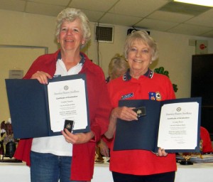 Shown in this photo are Linda Nenno and Linda Ross.  Graduates not pictured are Marty Novak, Sharon Pierson, and Rita Seiler. 