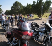 Bikes at Old Cemetery